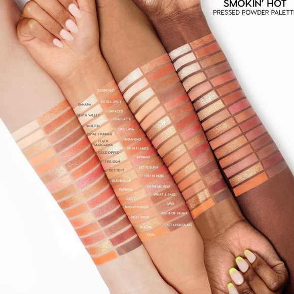 ColourPop Smokin' Hot Pressed Powder Palette NWT - Picture 6 of 11